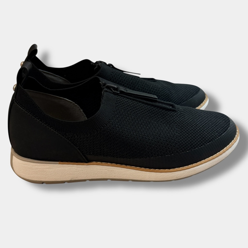Hush Puppies Women’s Black Knit Zip Slip-On Shoes Bounce Comfort US 8M - Picture 14 of 15